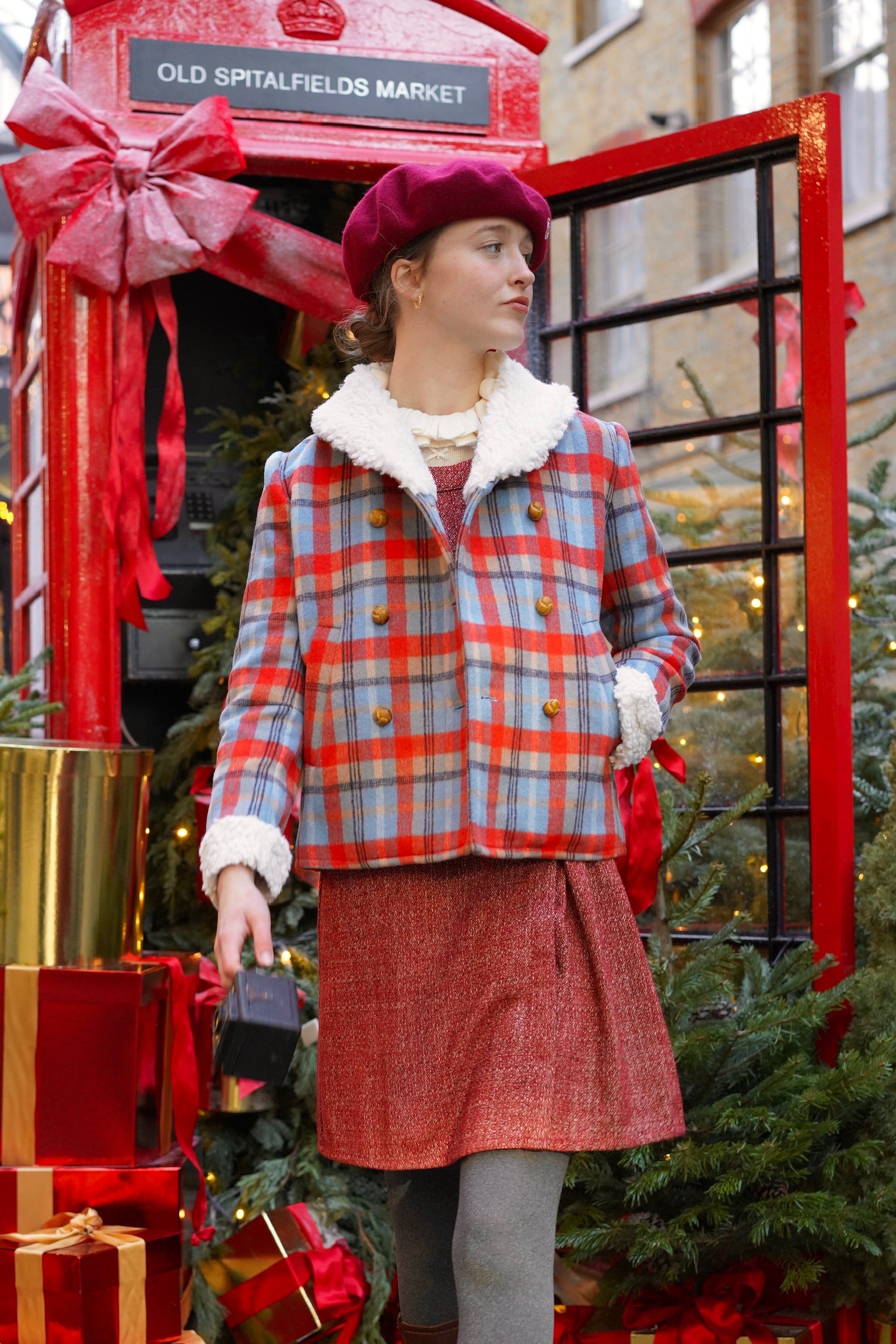 Ruby Coat (Check)