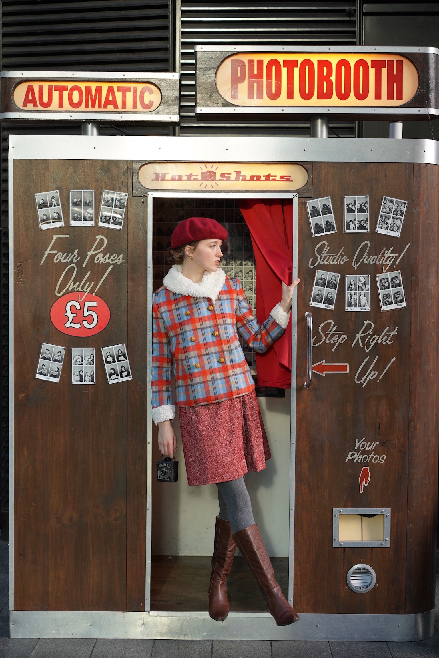 Ruby Coat (Check)