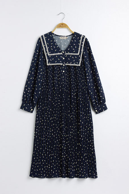 Ruth Sailor-Collar Dress