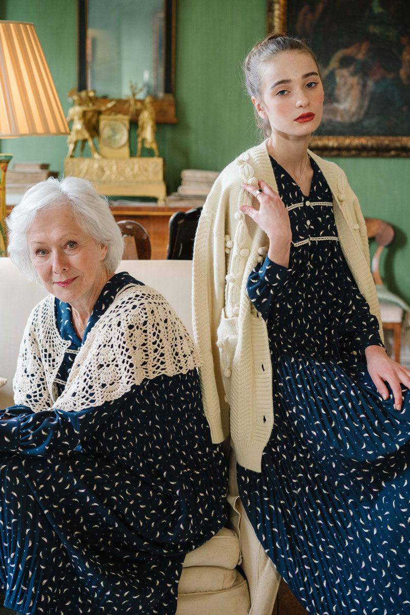 Ruth Sailor-Collar Dress