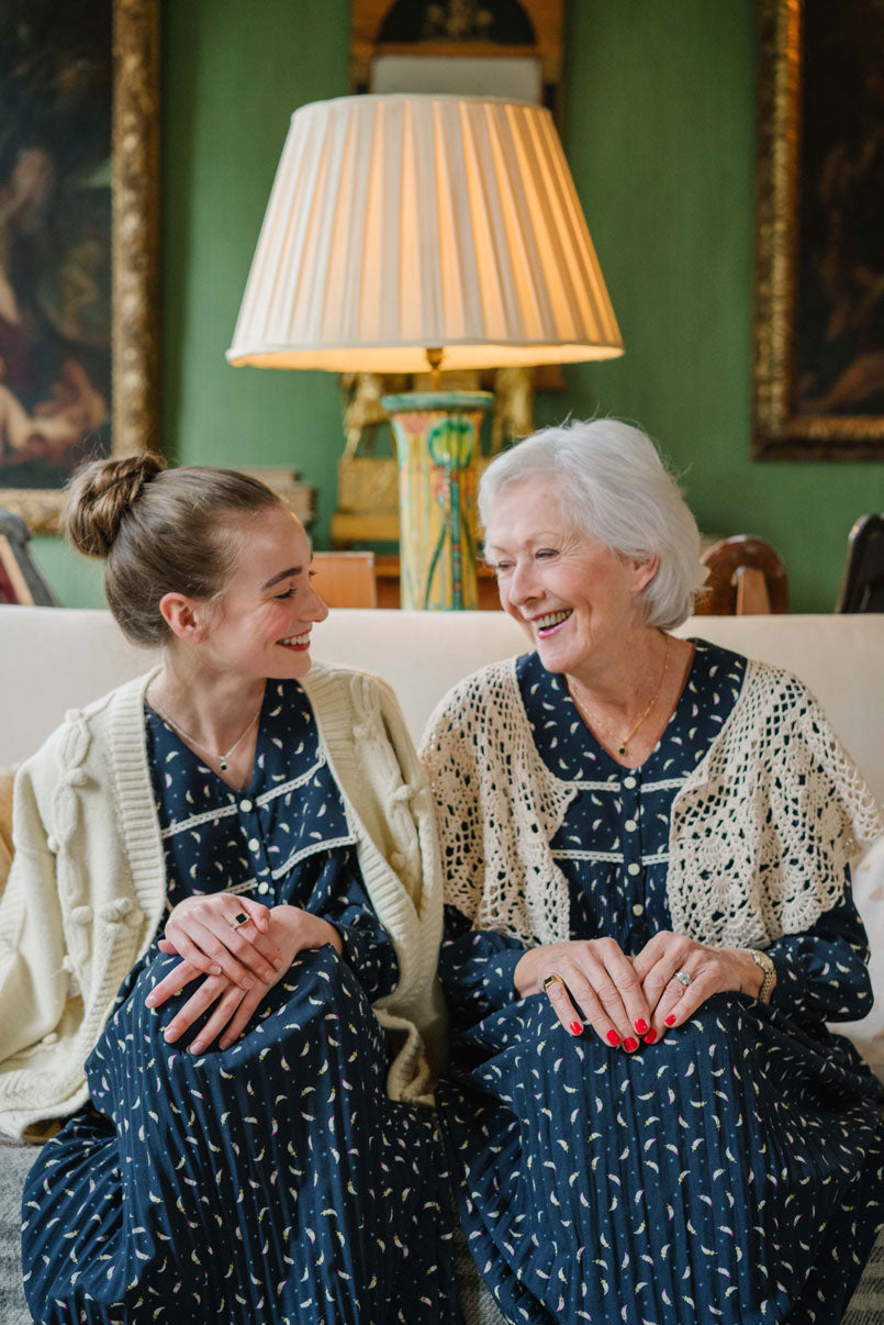 Ruth Sailor-Collar Dress