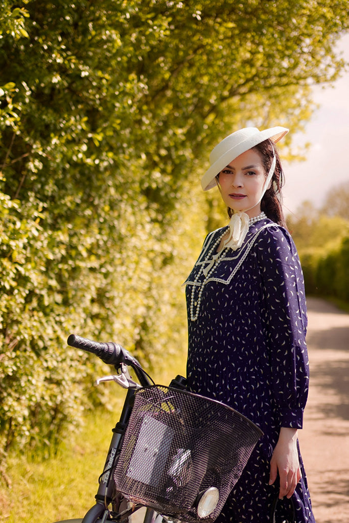 Ruth Sailor-Collar Dress