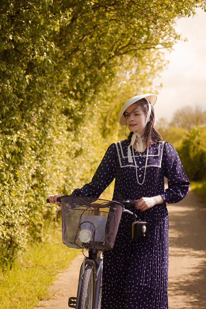 Ruth Sailor-Collar Dress