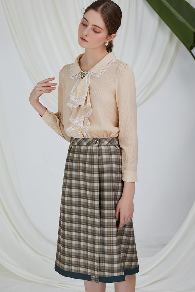 Sage Reversible Skirt