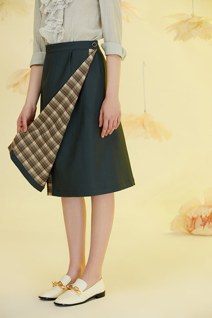 Sage Reversible Skirt
