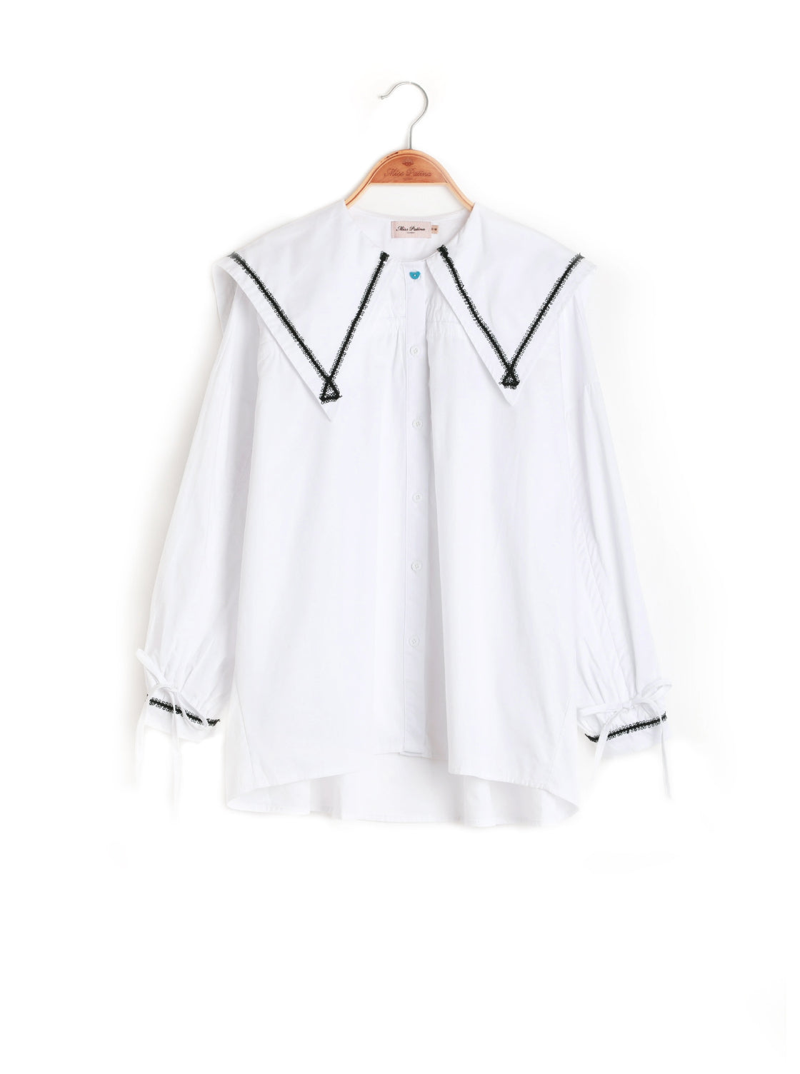 Sailor Sally Cotton Blouse (White)