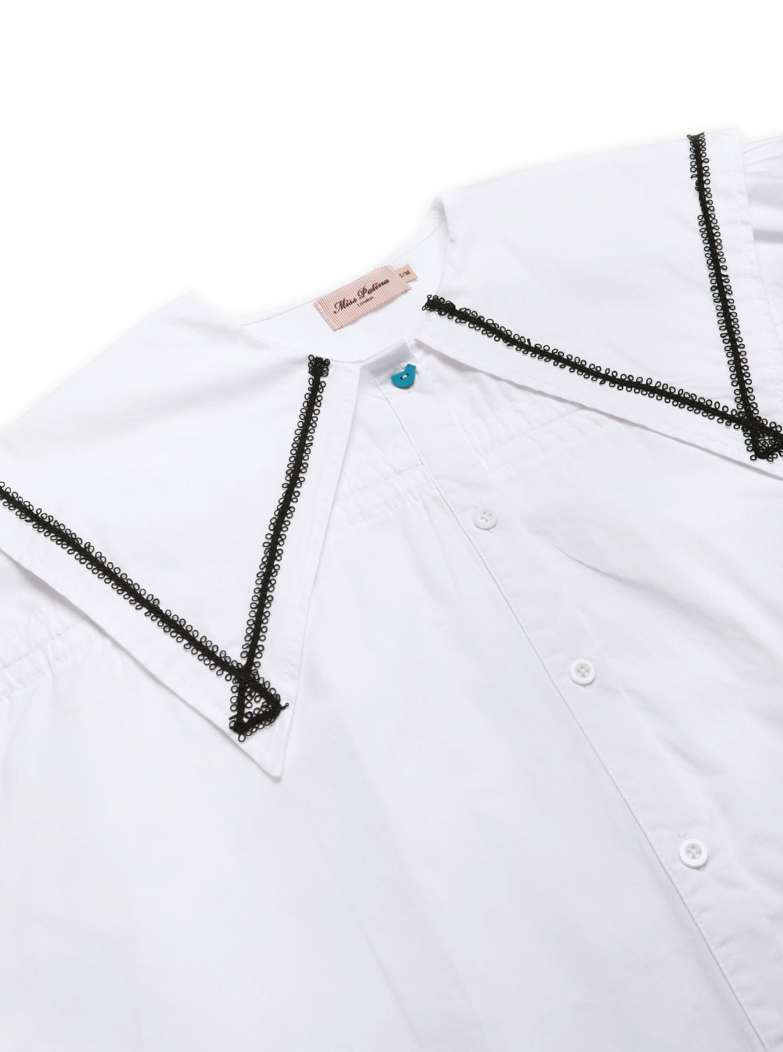 Sailor Sally Cotton Blouse (White)