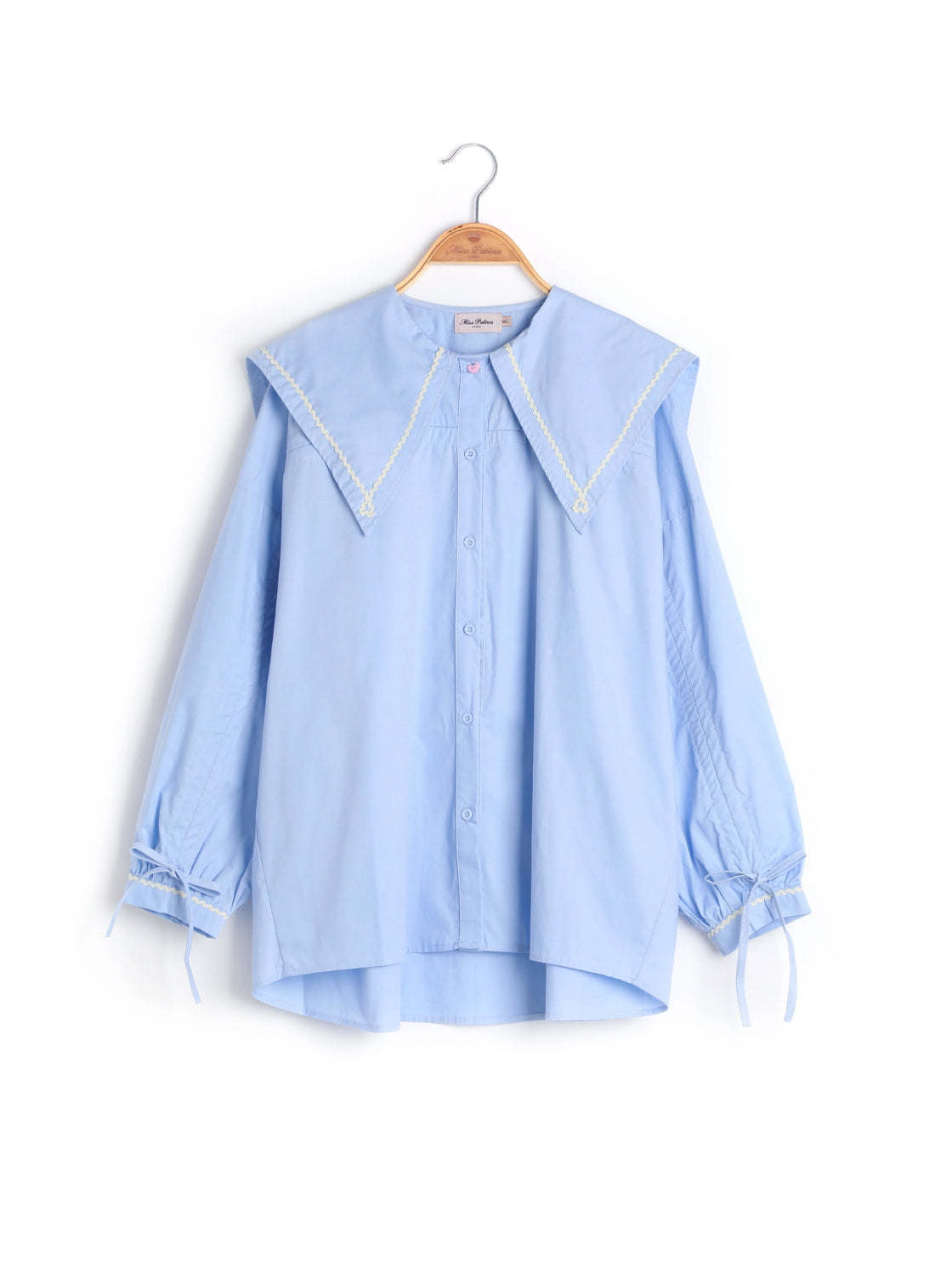 Sailor Sally Cotton Blouse (Blue)