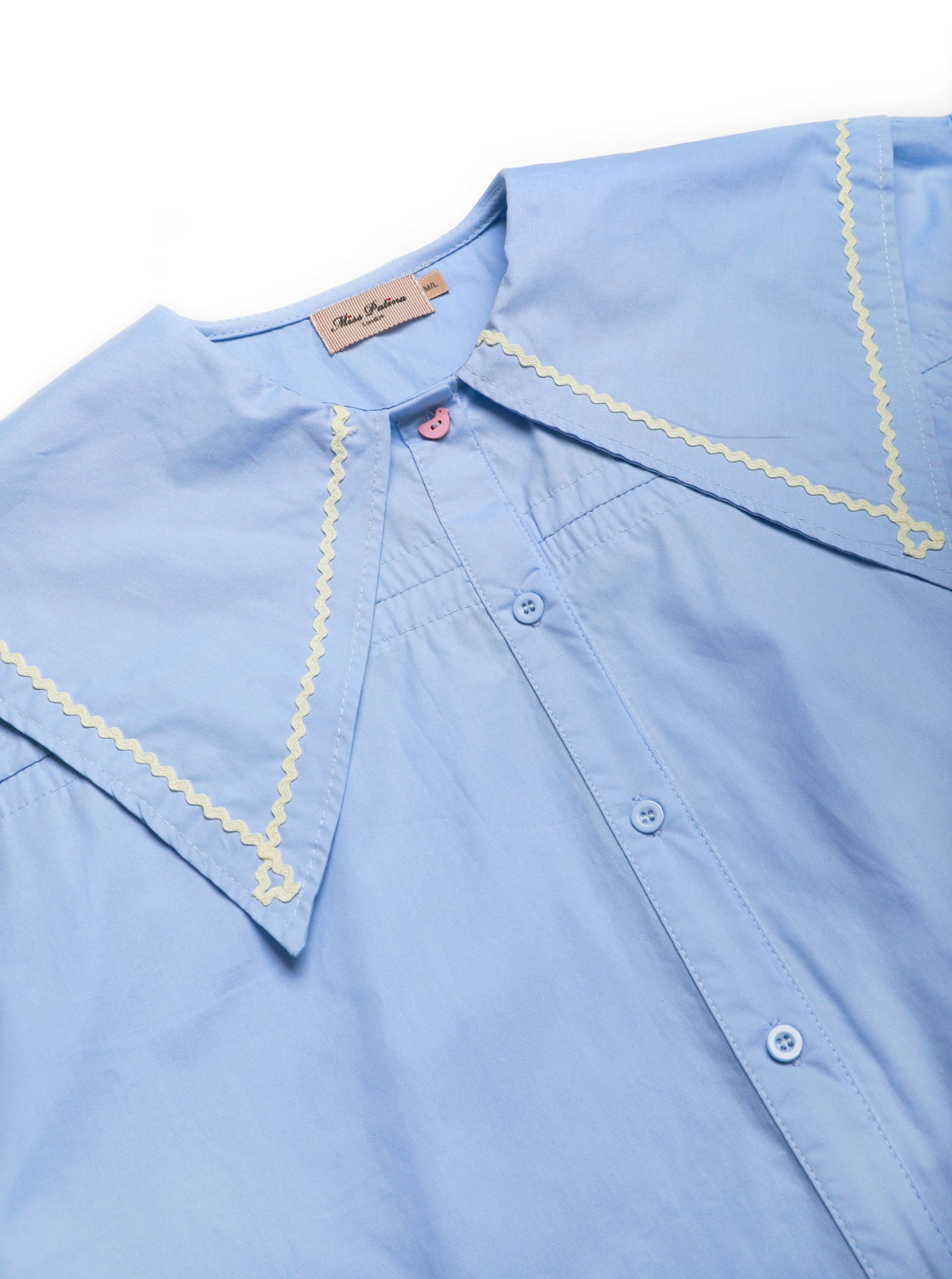 Sailor Sally Cotton Blouse (Blue)