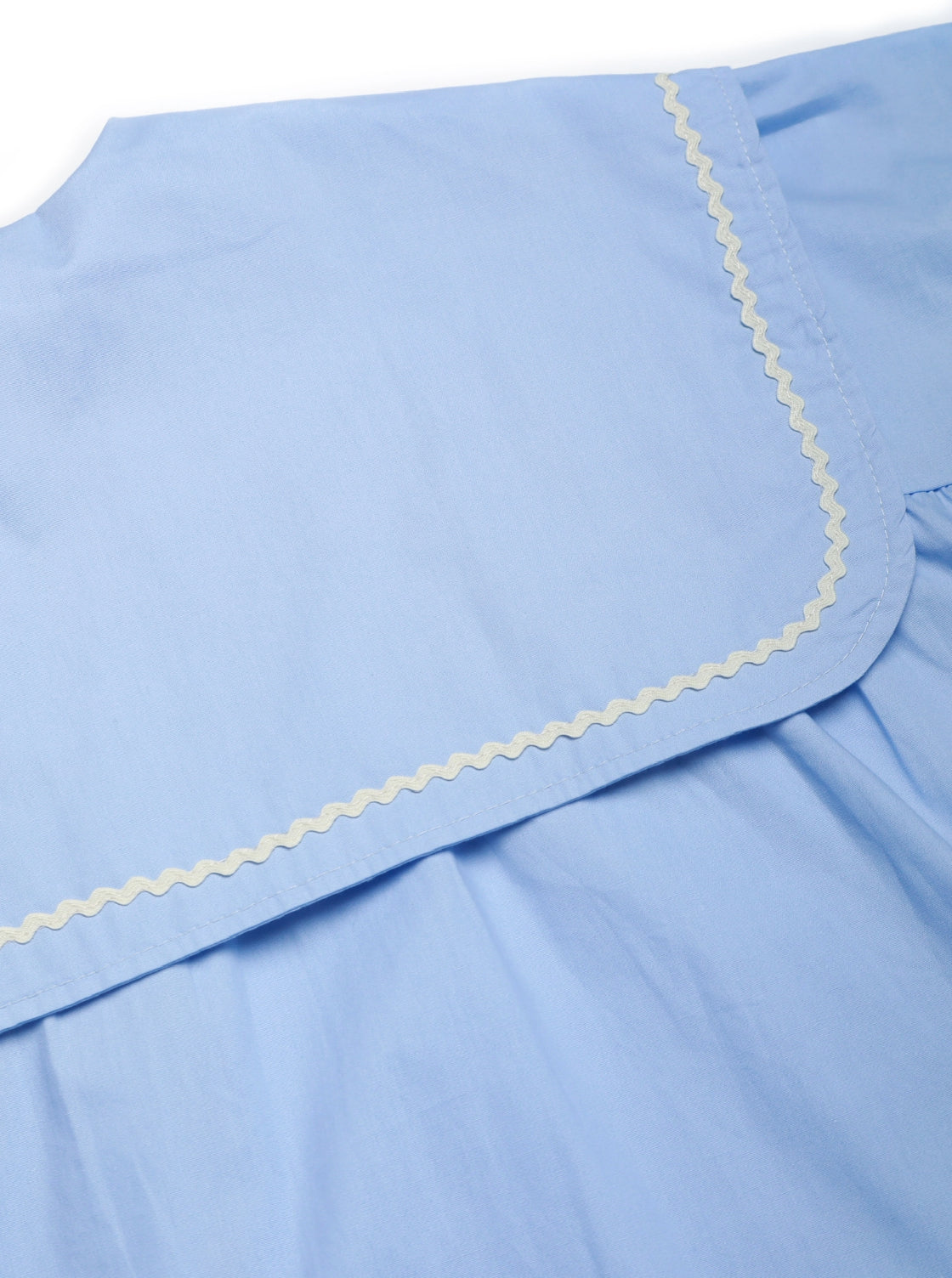 Sailor Sally Cotton Blouse (Blue)