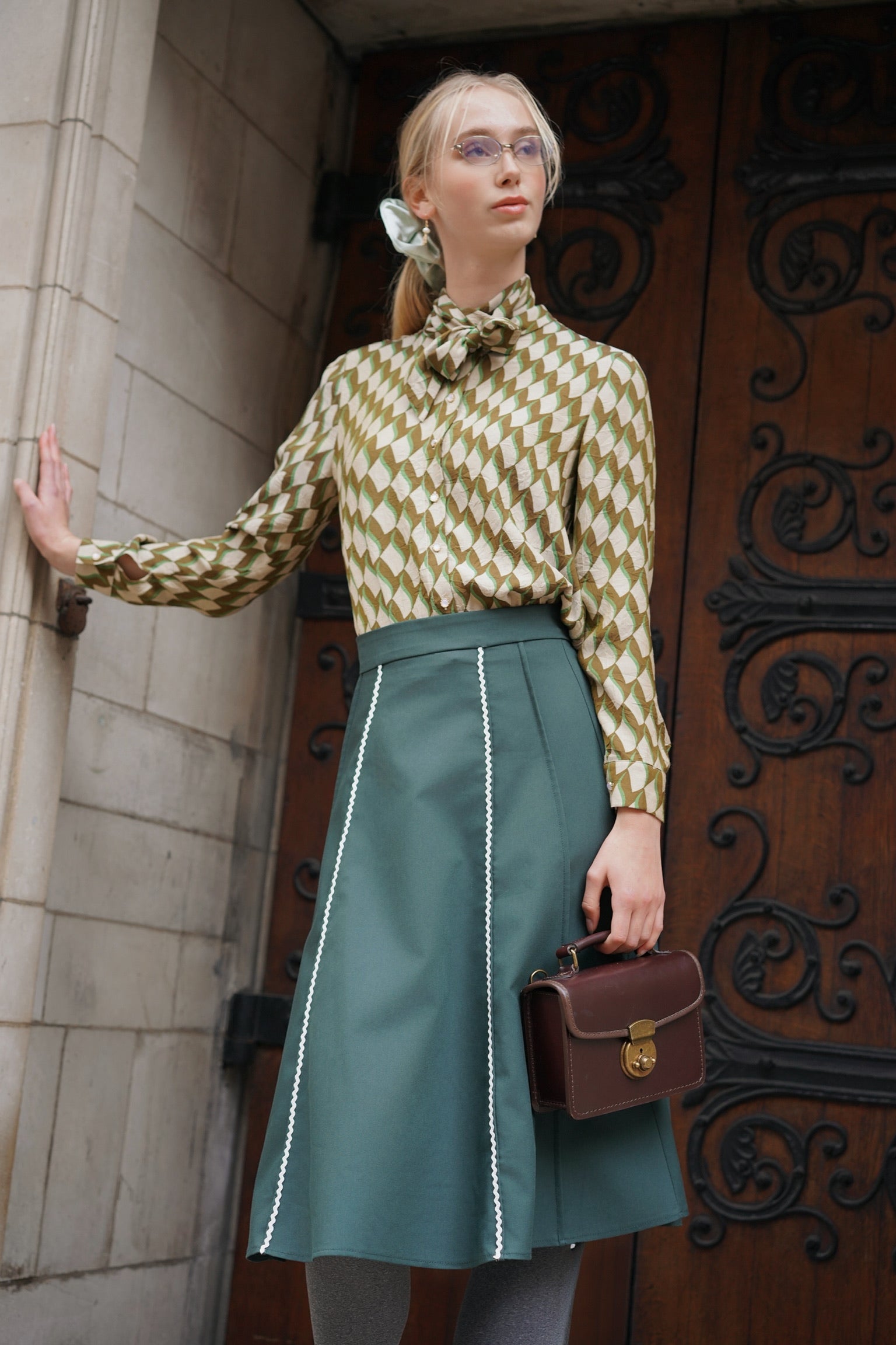 Salinger Year Scarf Blouse
