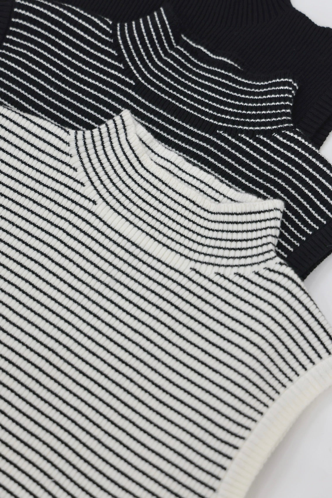 Seafarer Cropped Knit Top (White)
