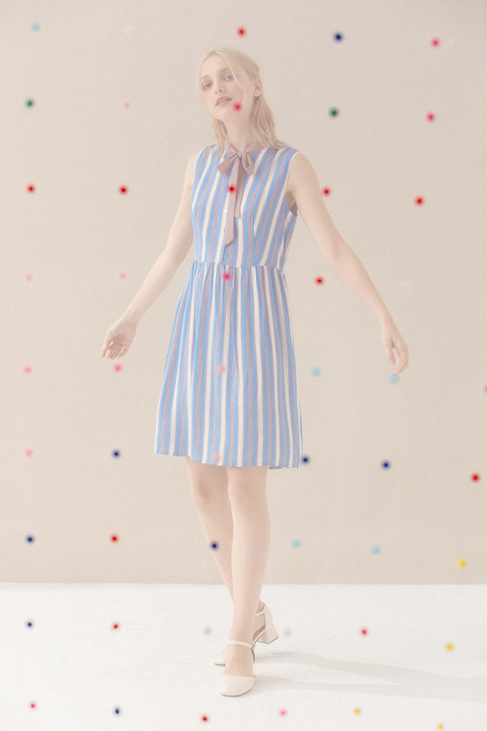 Set You Free Dress (Stripes)