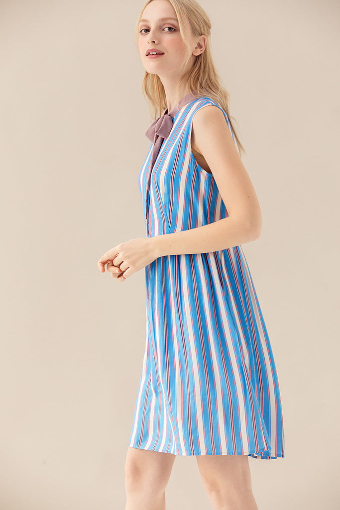 Set You Free Dress (Stripes)