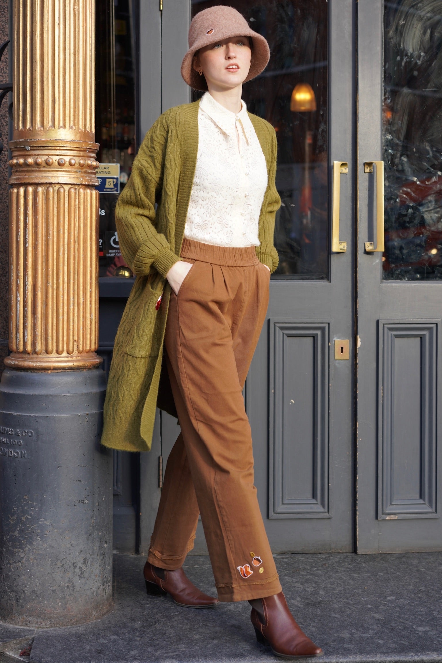 Squirrel Scout Trousers (Caramel)