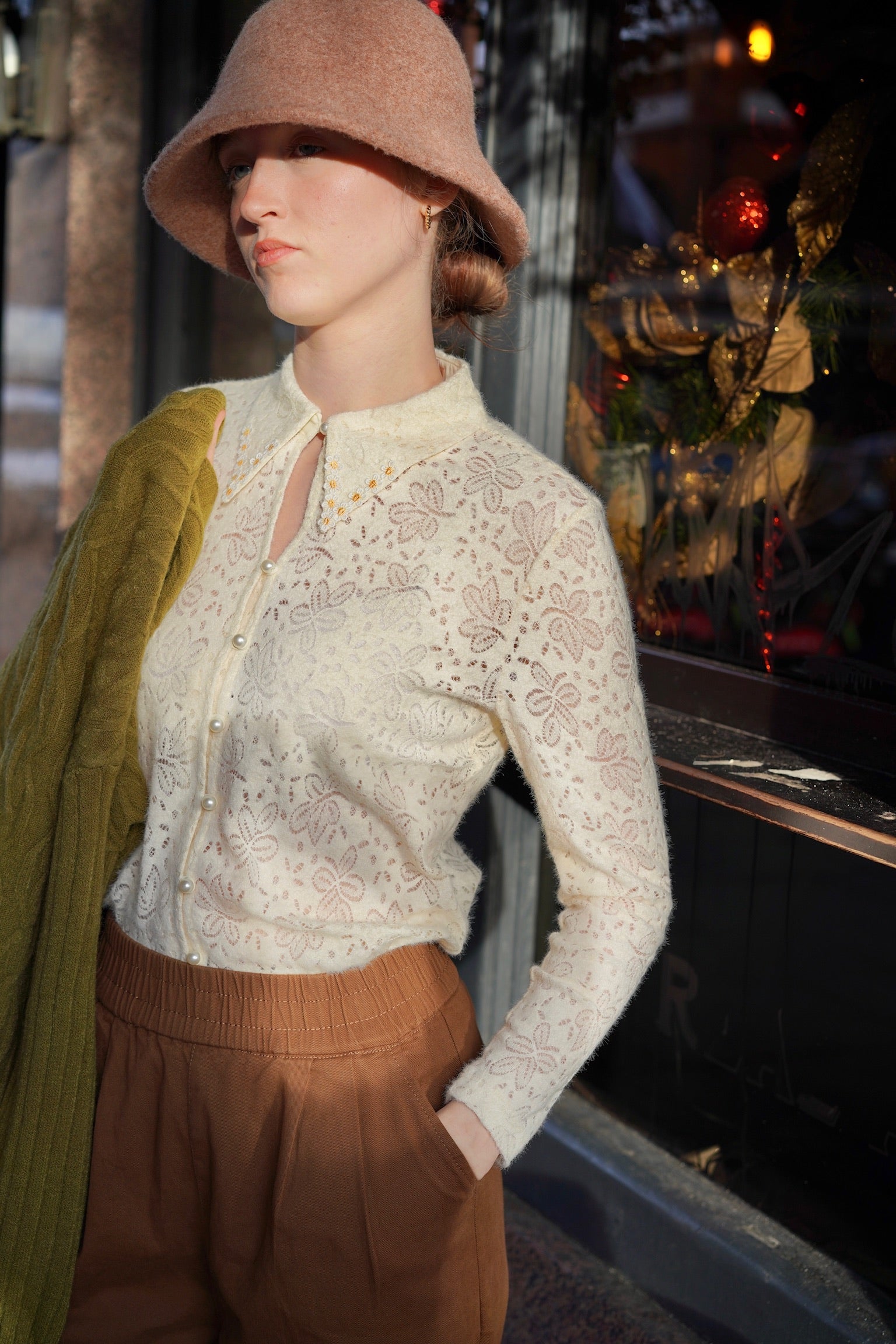 Eira Flocked Shirt