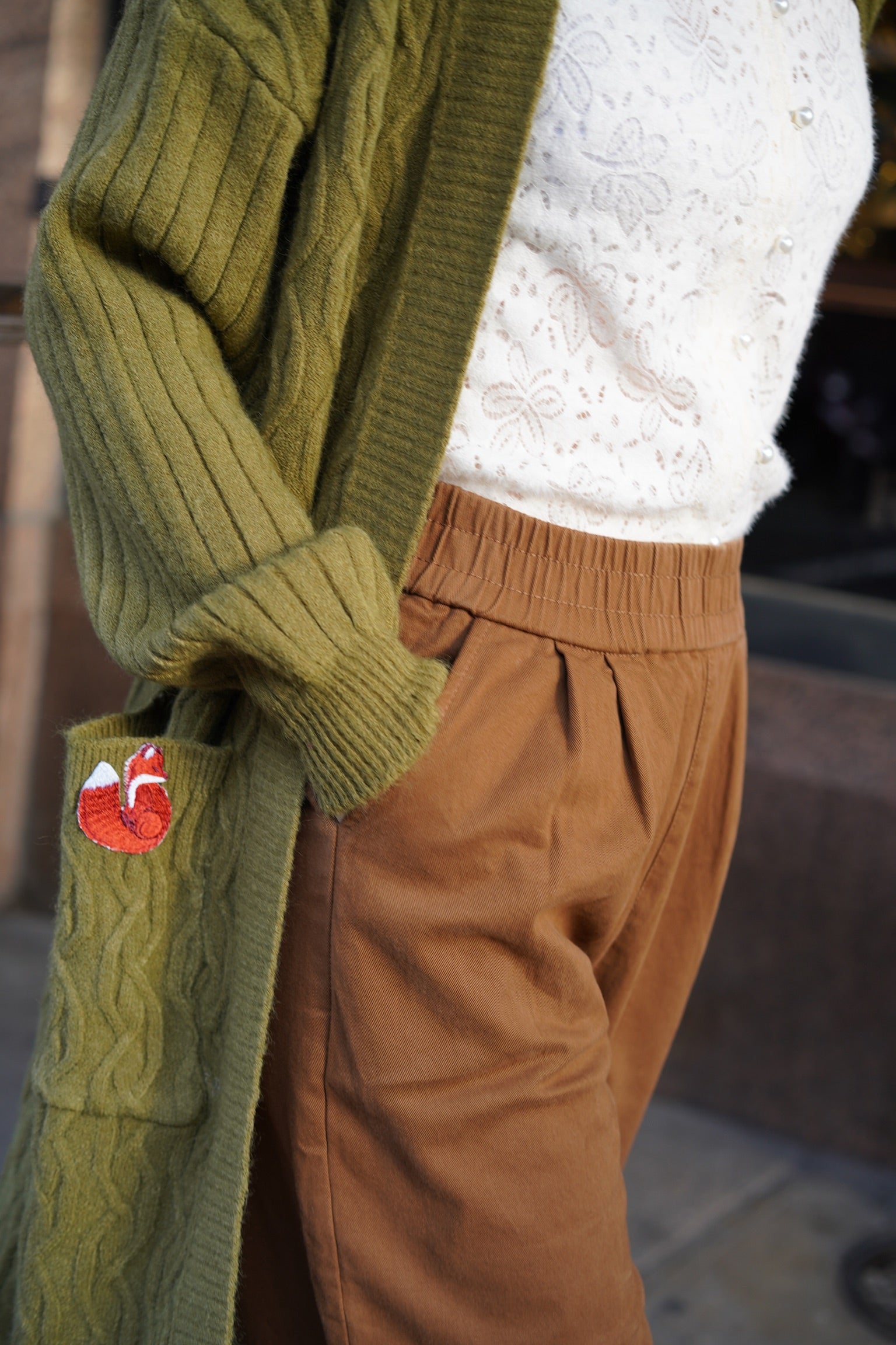 Squirrel Scout Trousers (Caramel)
