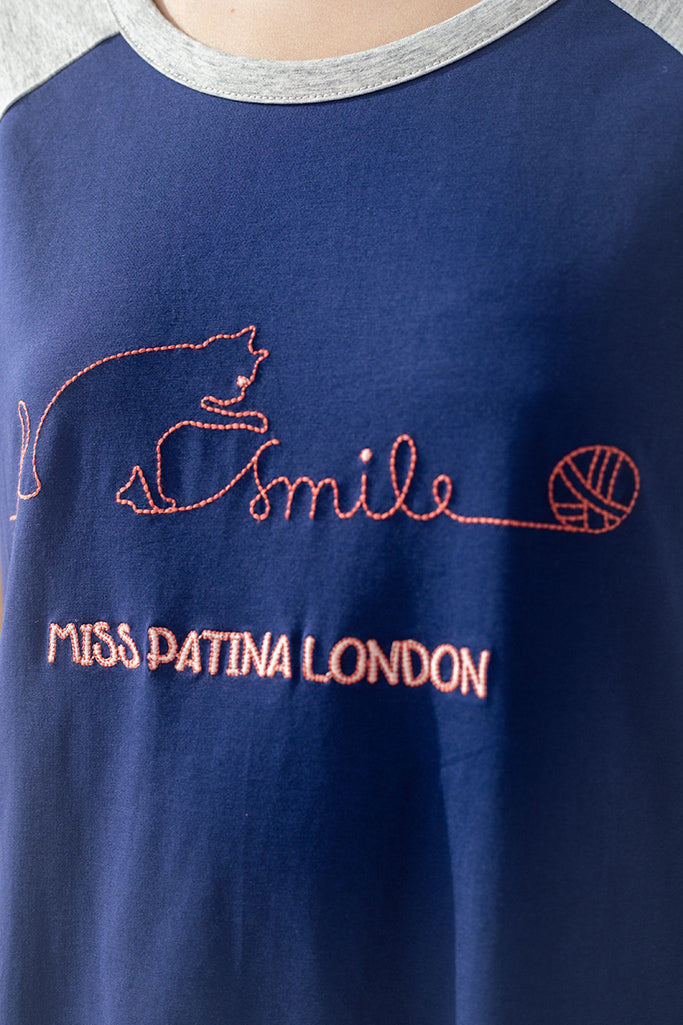 Smile London Long Tee