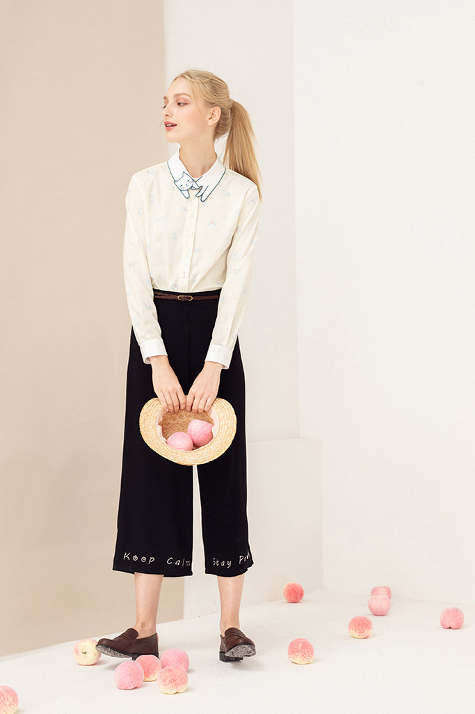 Stay Peachy Culottes