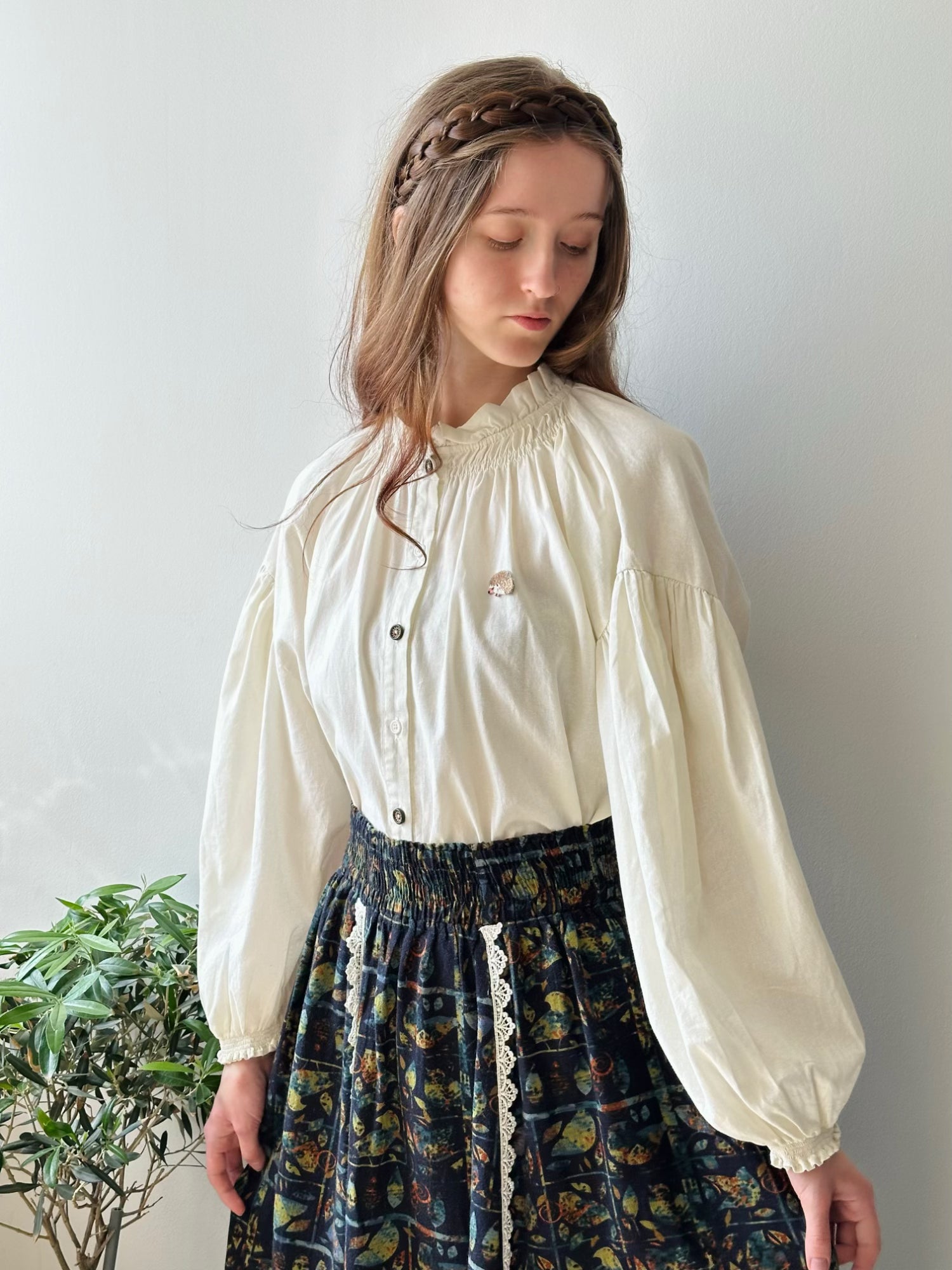 Terra Cotton Blouse