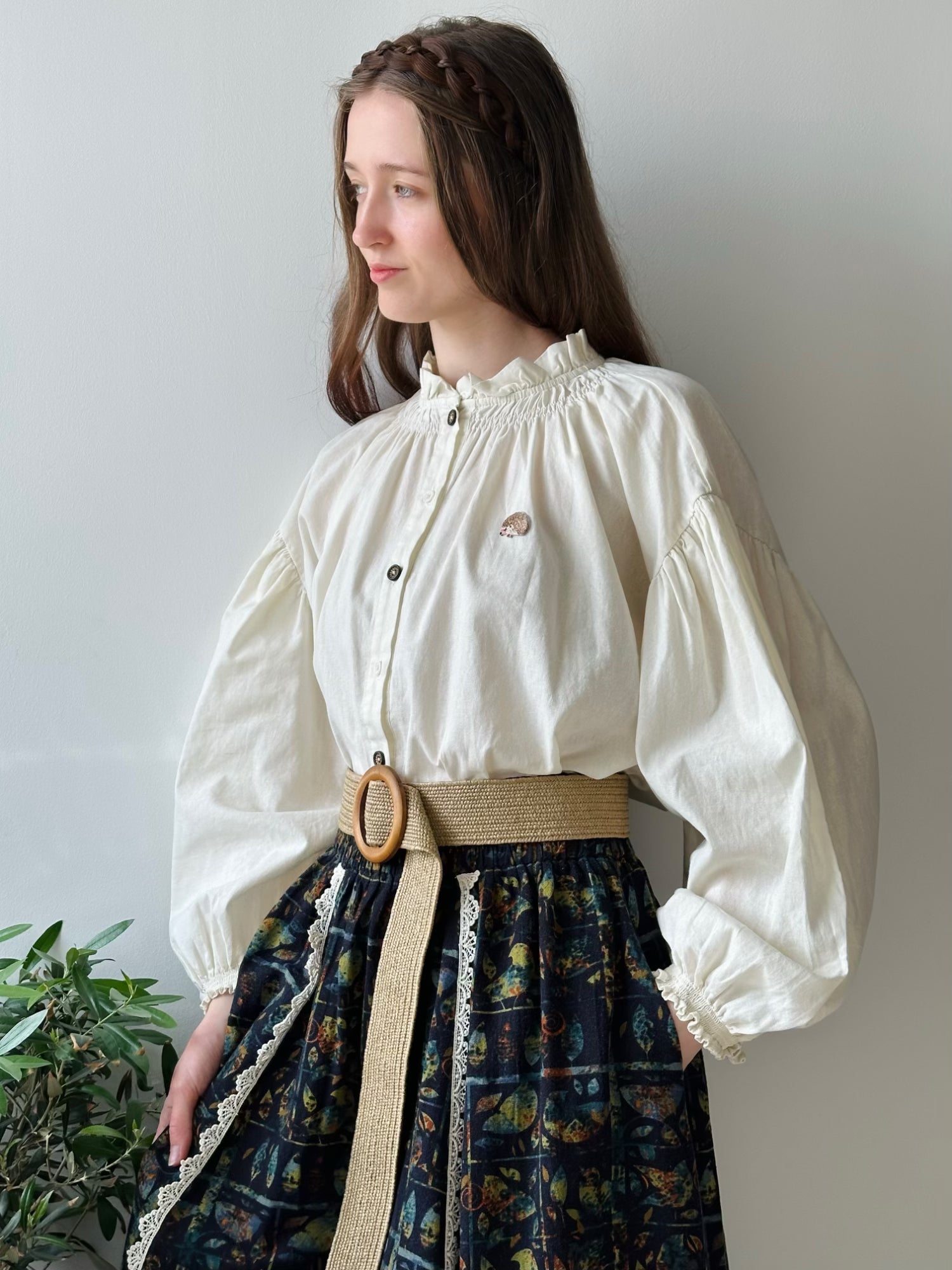 Terra Cotton Blouse