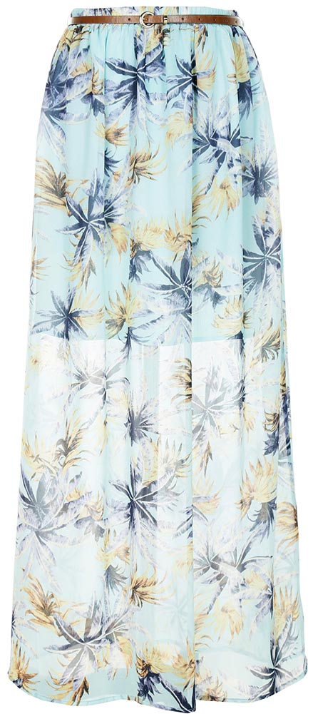 The Bettie Skirt (Palm Tree)
