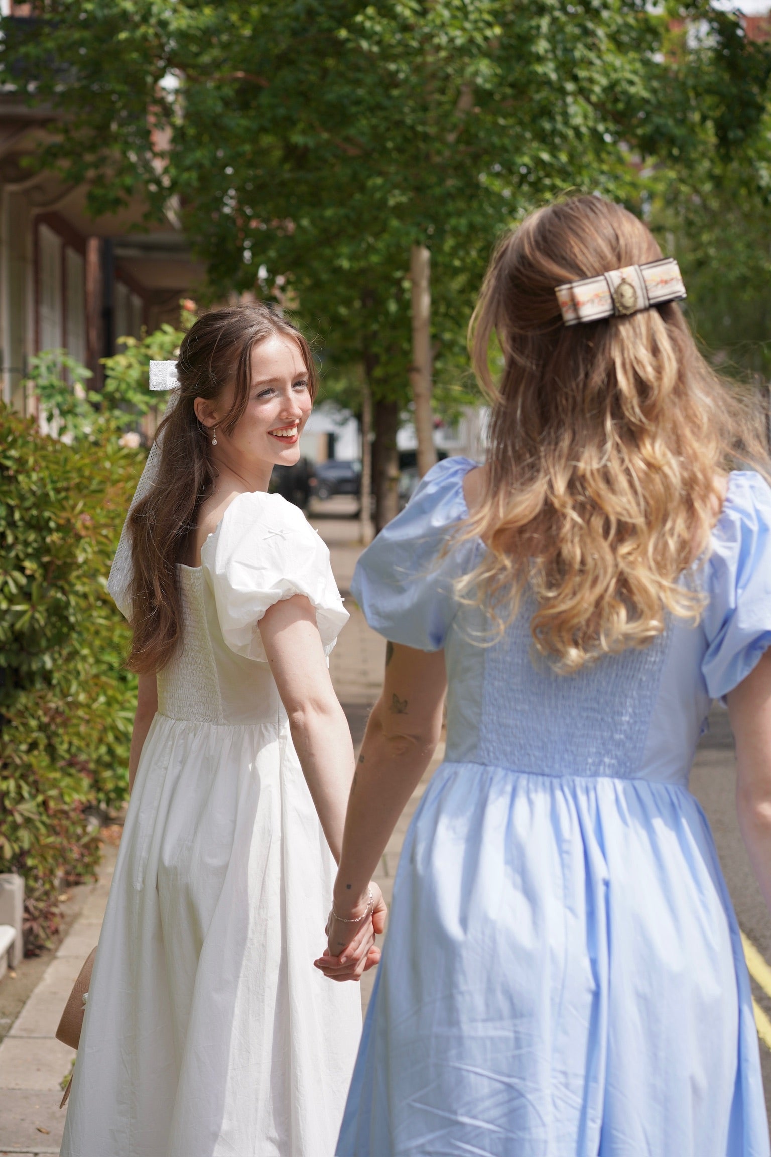The Austen Regency Dress (Blue)