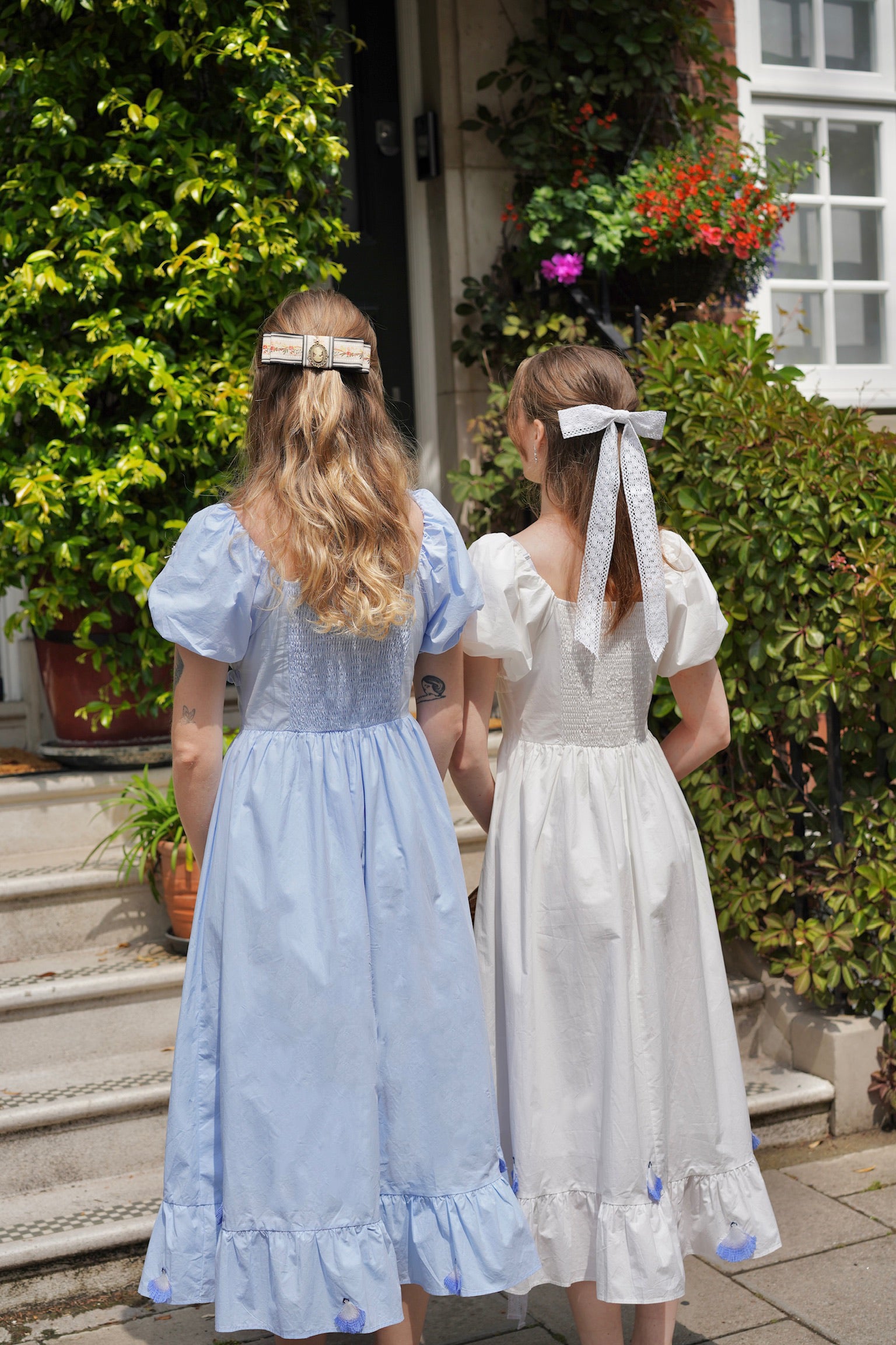 The Austen Regency Dress (Blue)