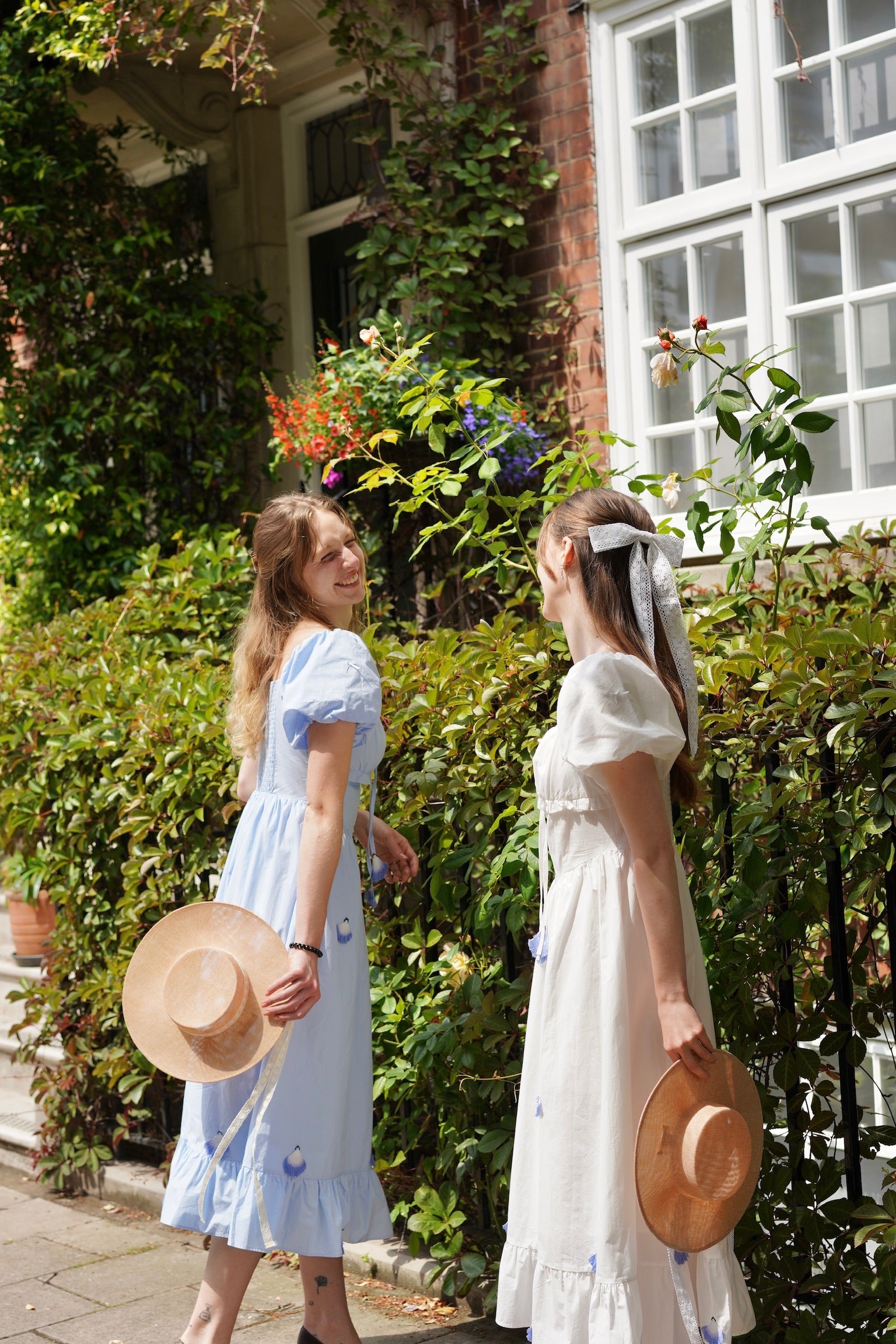 The Austen Regency Dress (Blue)