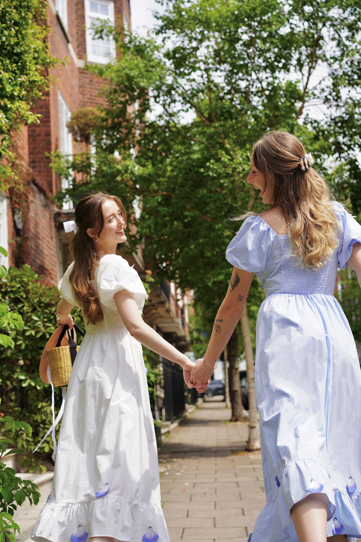 The Austen Regency Dress (Blue)