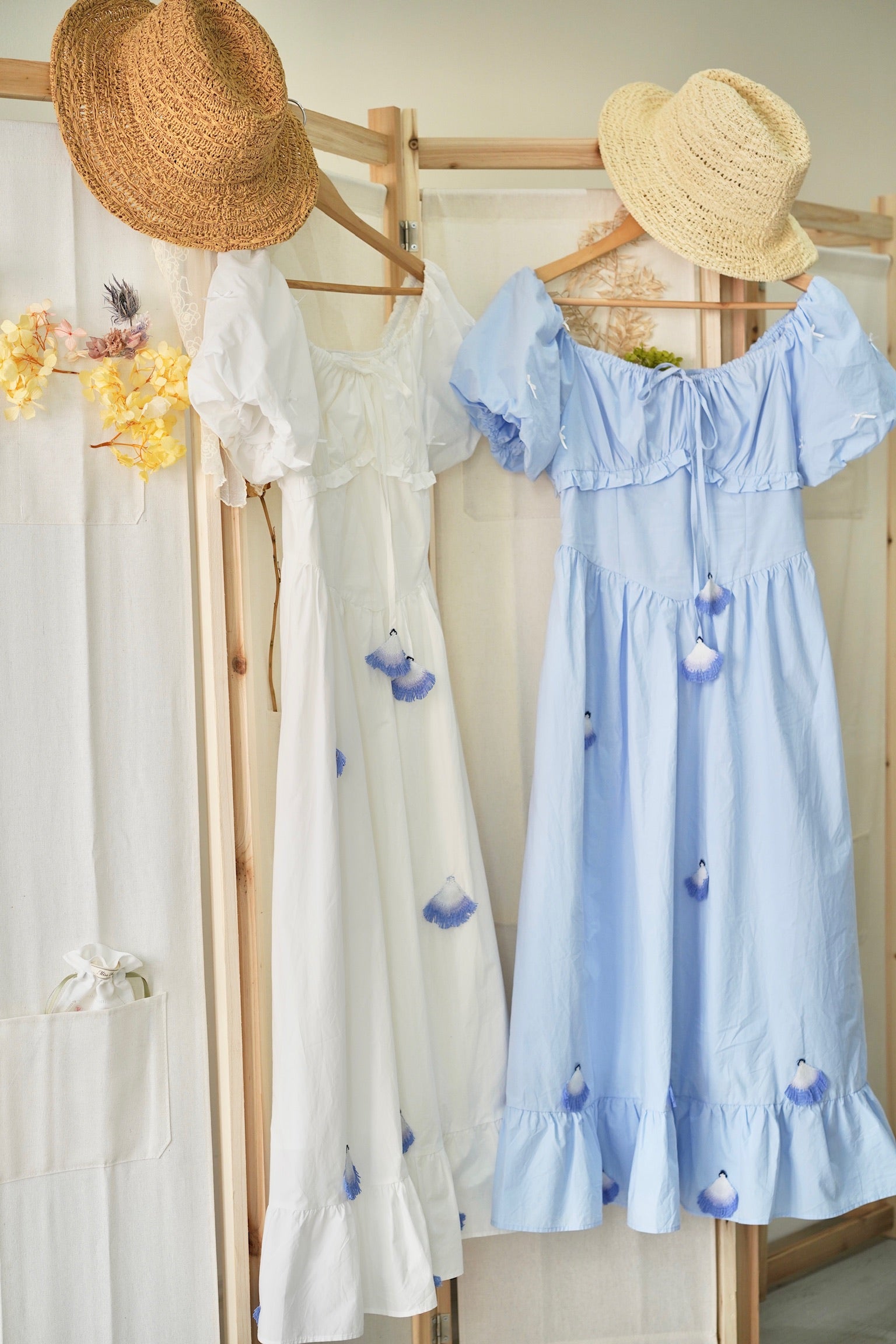 The Austen Regency Dress (Blue)