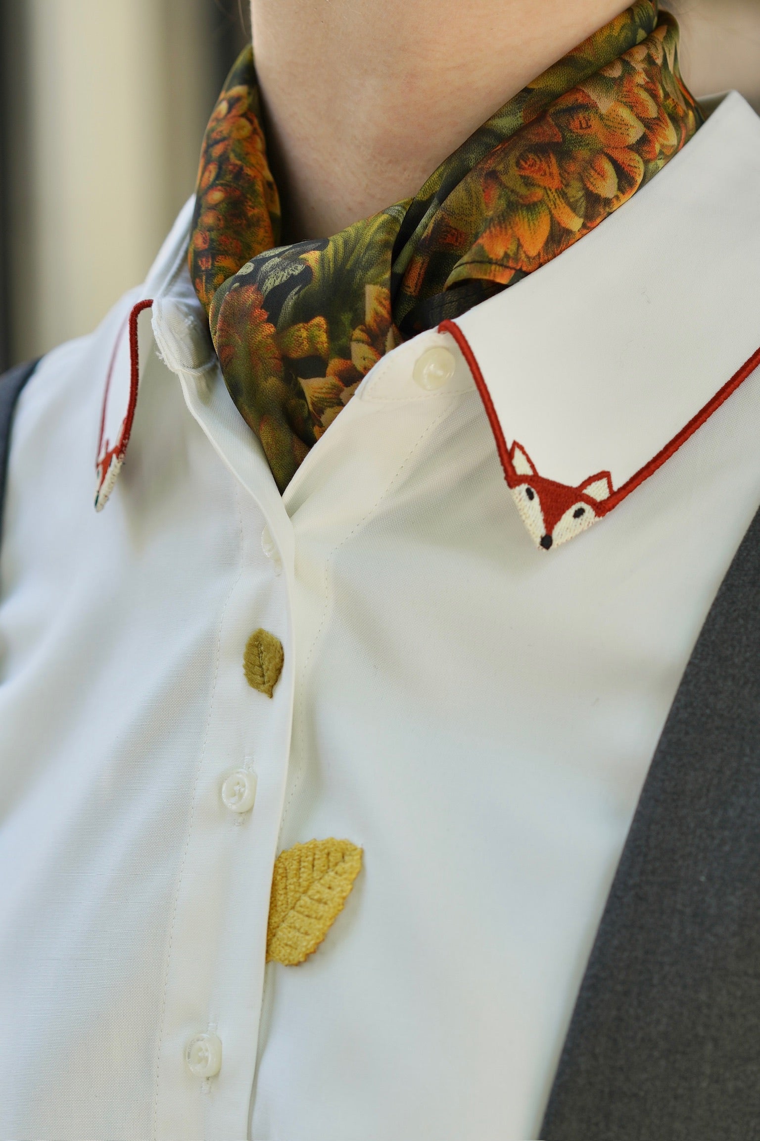 The Fox  & Leaf Shirt