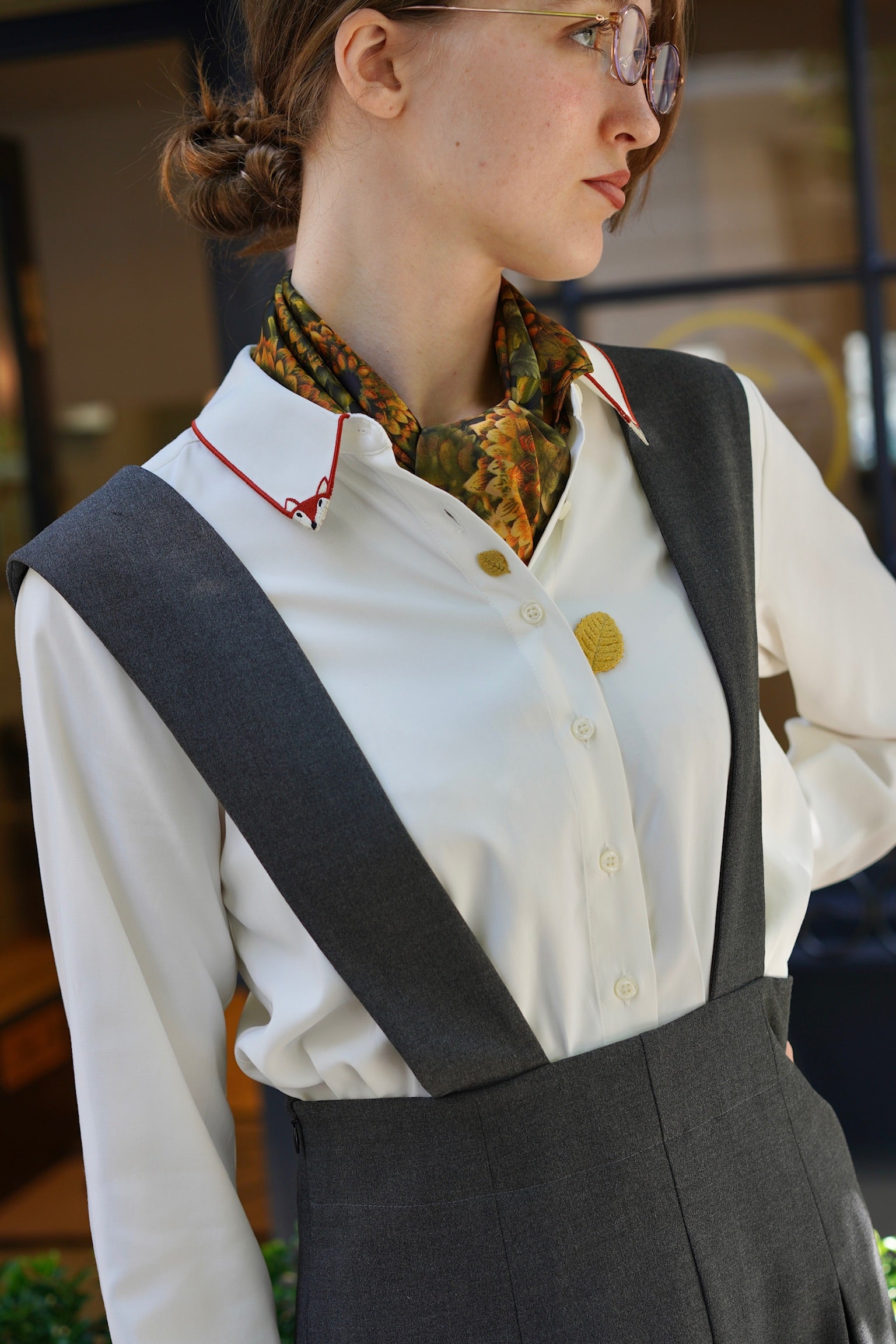 The Fox  & Leaf Shirt