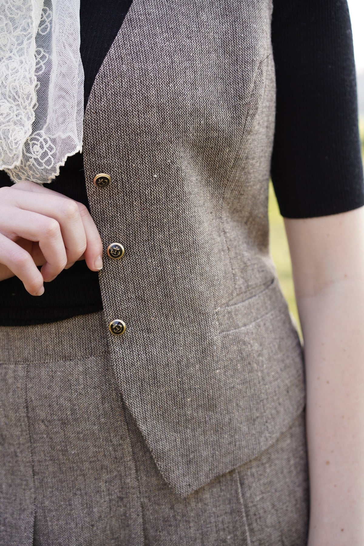 The Shelby Waistcoat (Brown)