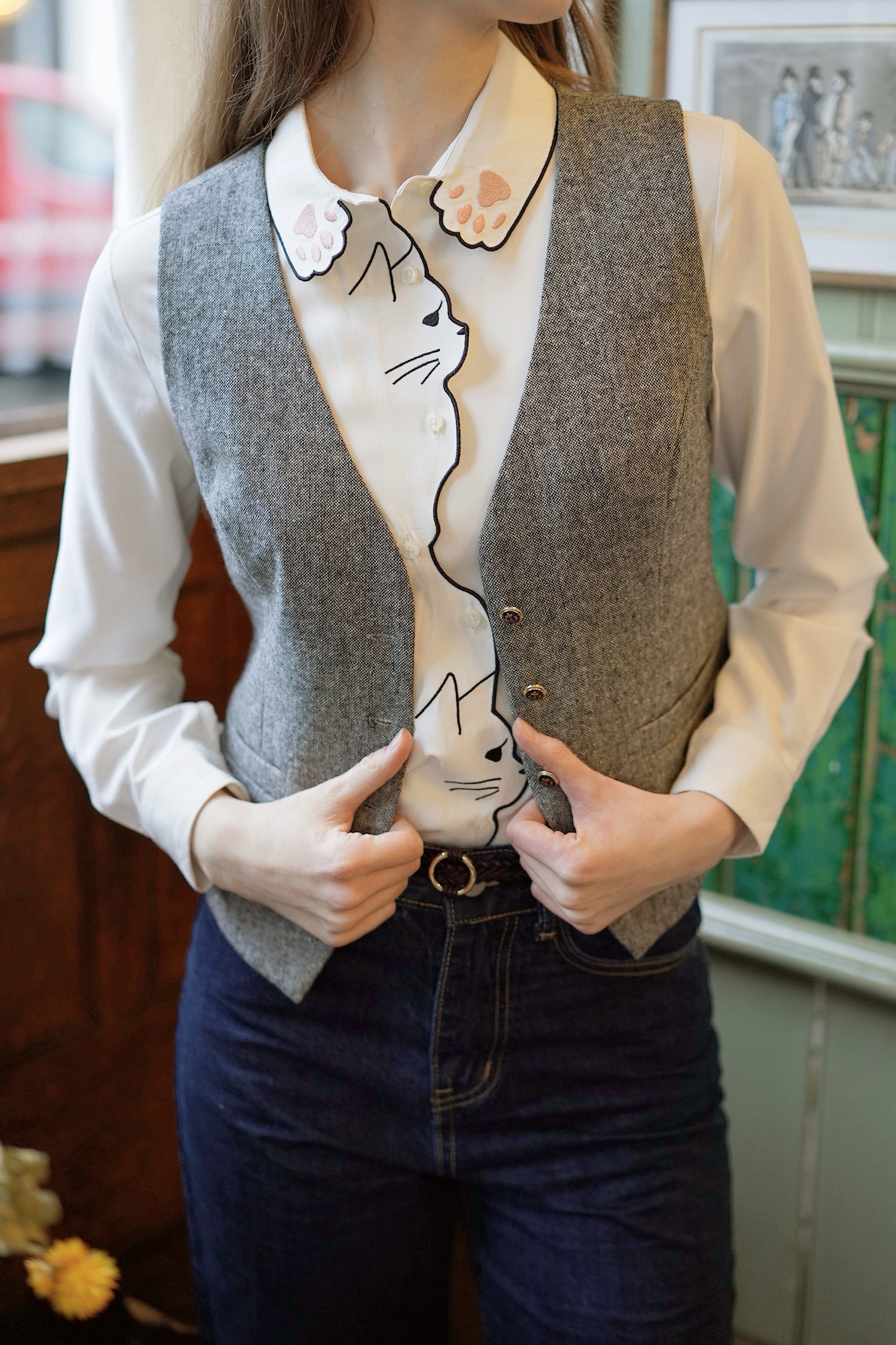 The Shelby Waistcoat (Grey)