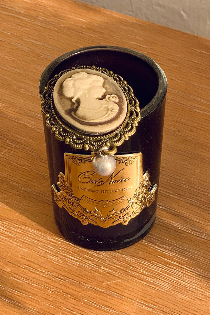 Victorian Cameo Lady Brooch Pin