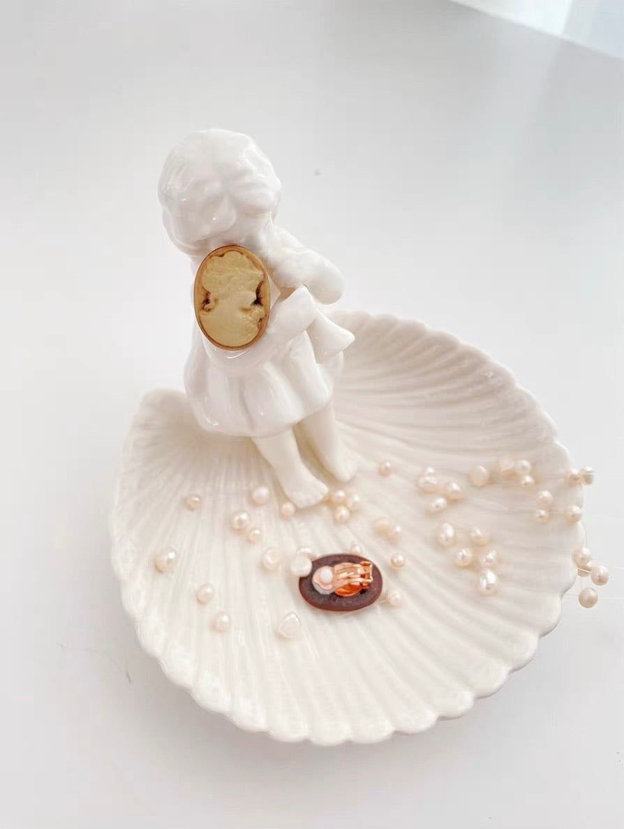 Victorian Cameo Clip-On Earring