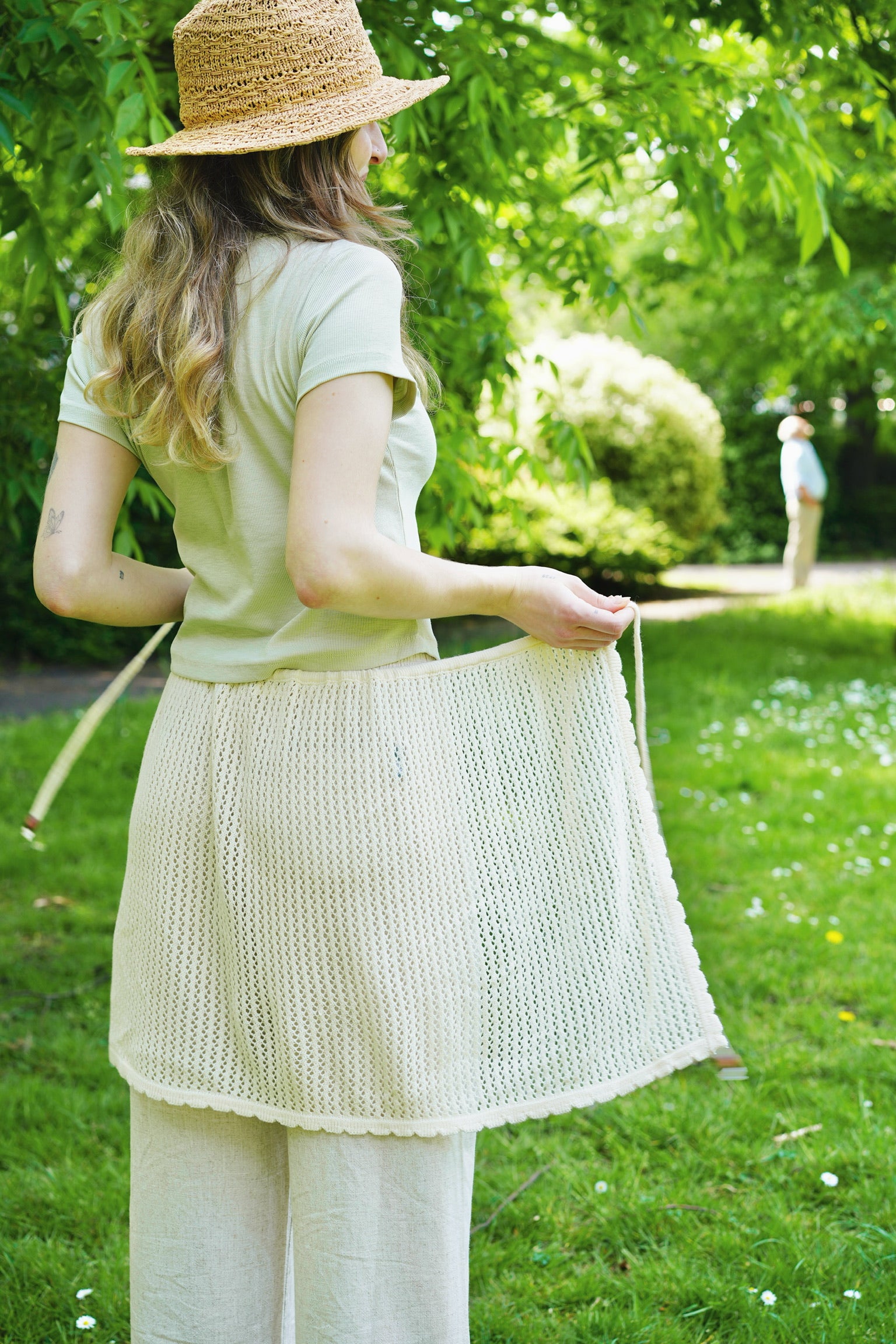 White Swan Boho Waist Wrap