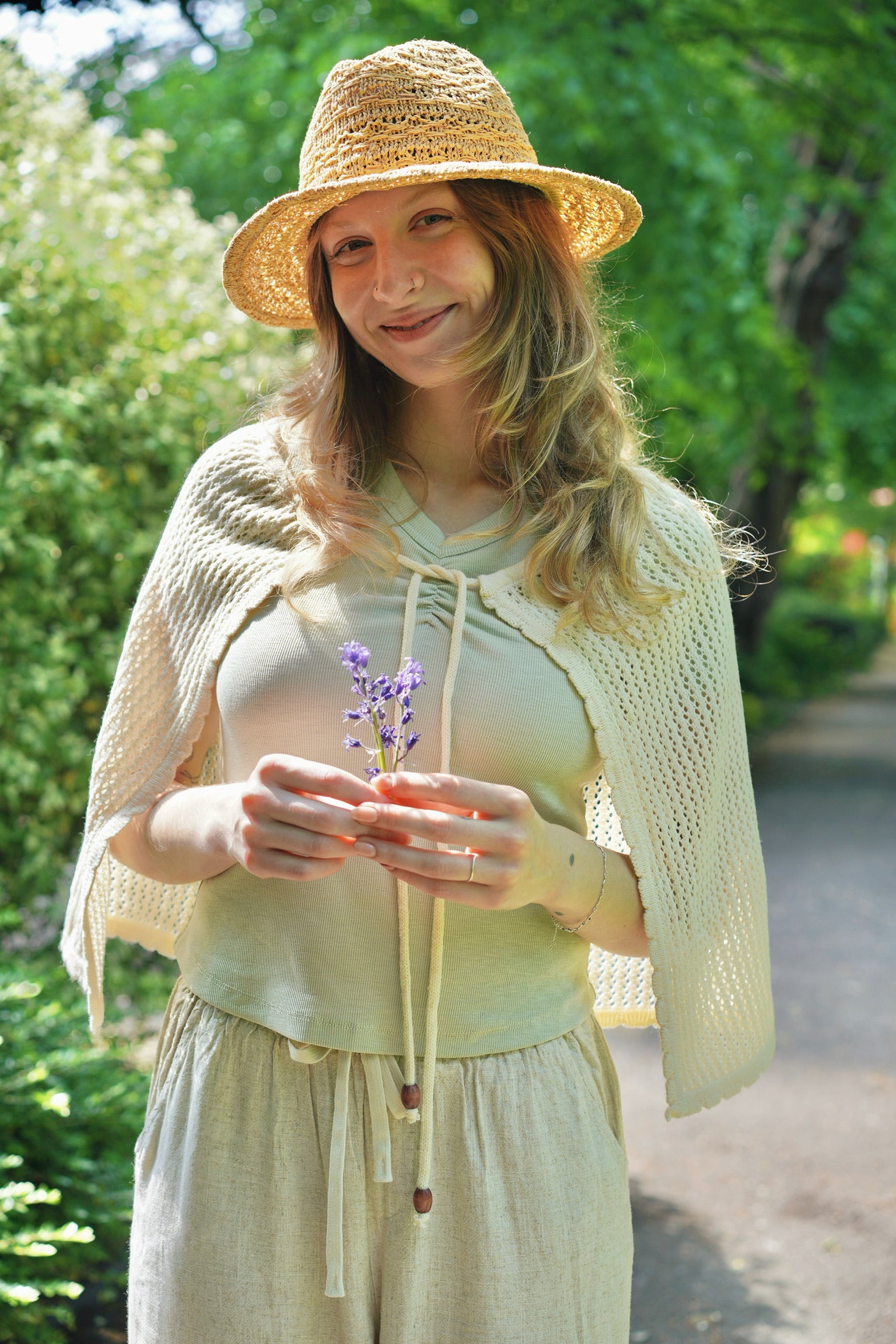 White Swan Boho Waist Wrap