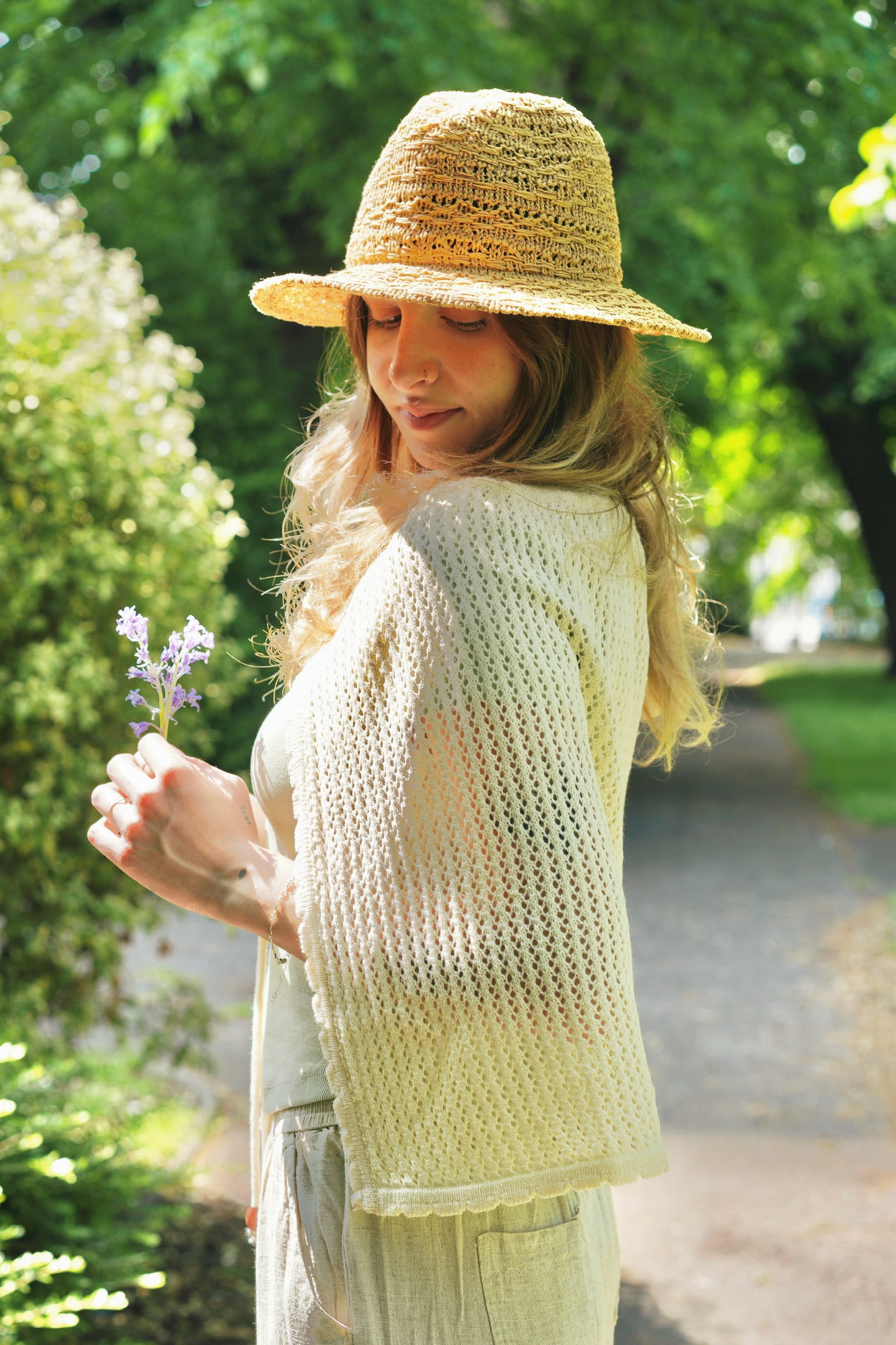 White Swan Boho Waist Wrap