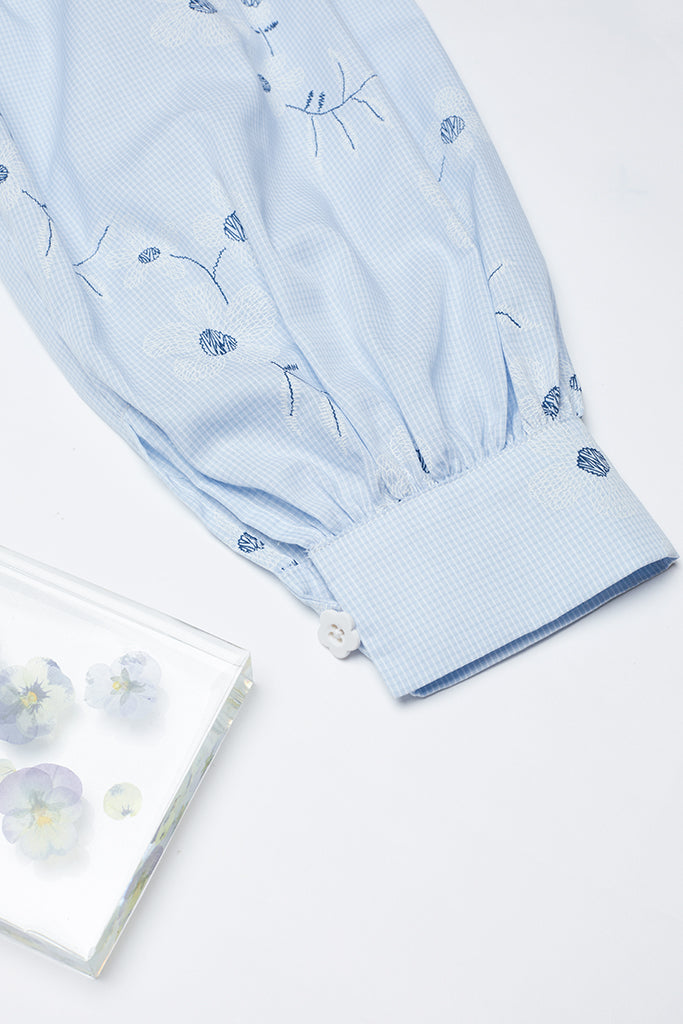 Wildflower Poplin Blouse