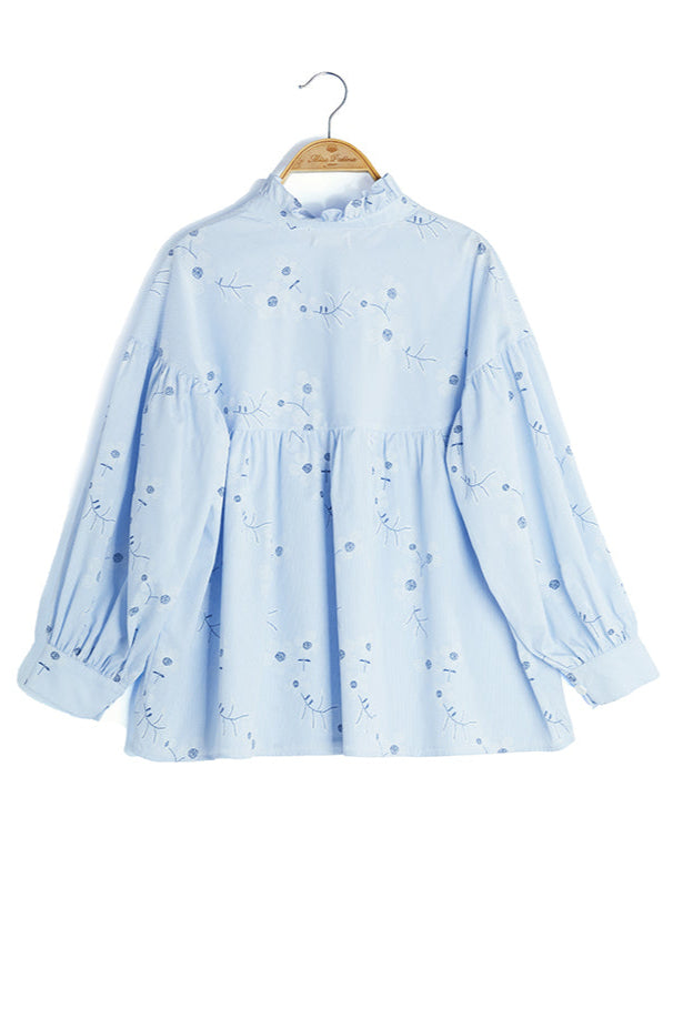 Wildflower Poplin Blouse