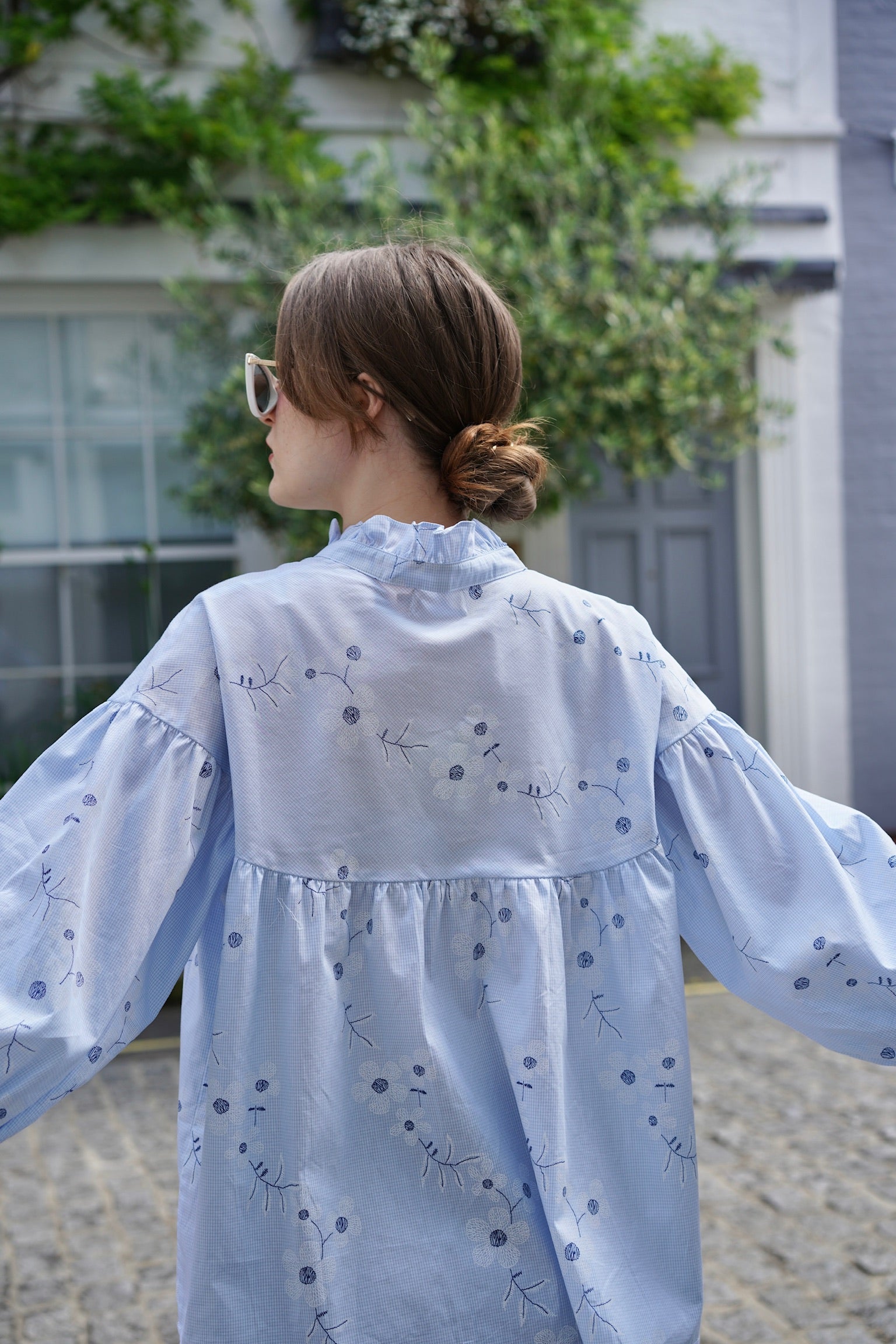 Wildflower Poplin Blouse