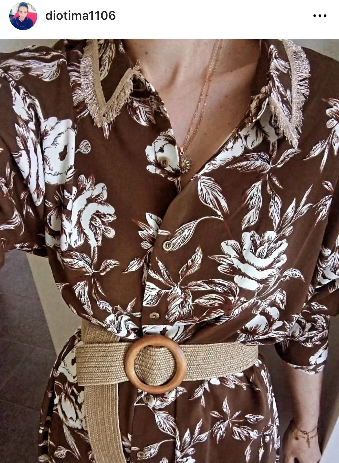 Pomegranate Tea Party Shirt Dress
