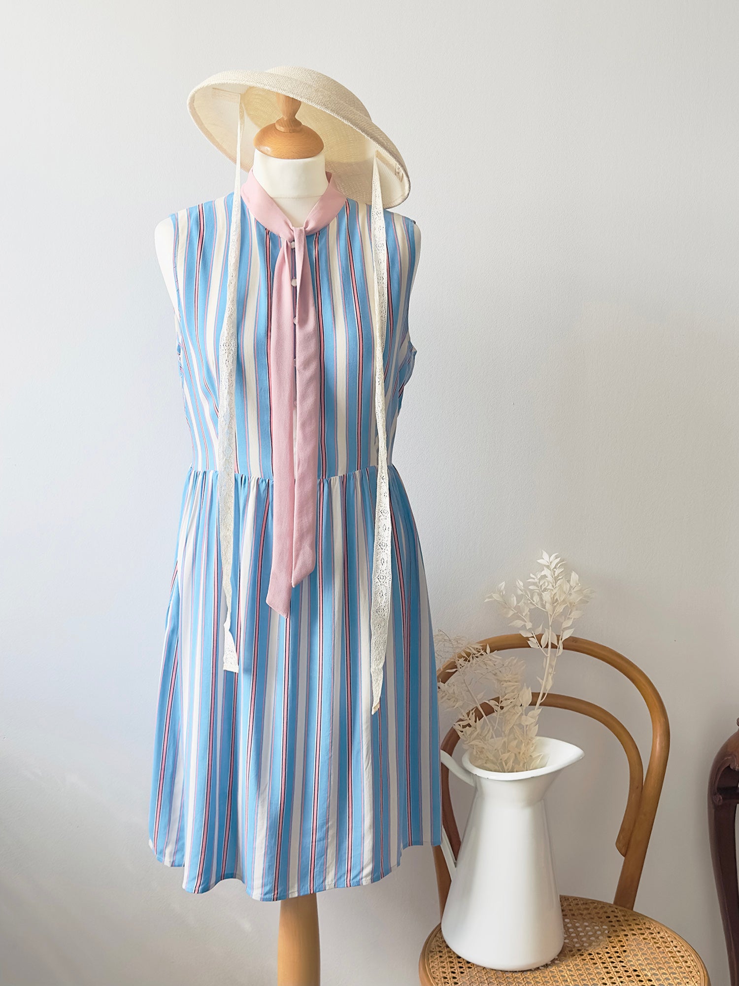 Set You Free Dress (Stripes)