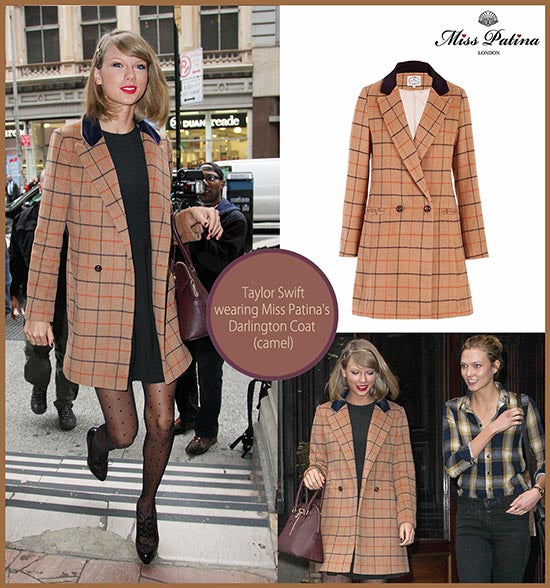 Spotted: Taylor Swift in Miss Patina