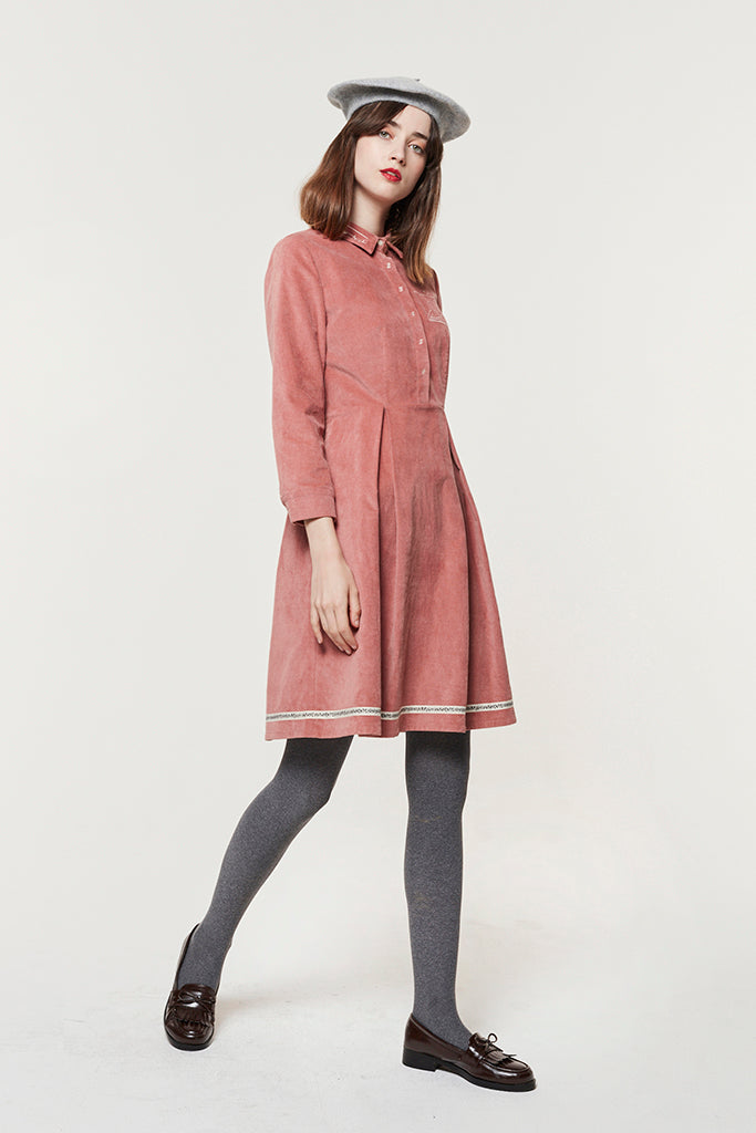 Stradivarius Dress (Peach)