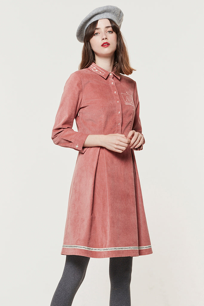 Stradivarius Dress (Peach)