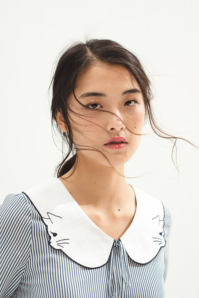 Meowy Joy Top (Blue)