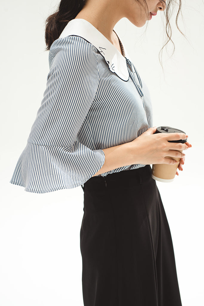 Meowy Joy Top (Blue)